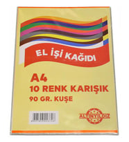 Altınyıldız El İşi Kâğıdı A4 10'lu 243726