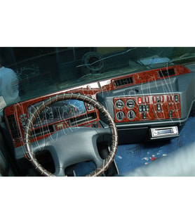 Meriç® Mercedes Actros Ön Torpido Kaplama Maun 40 Parça 1996-2000 (Maun)