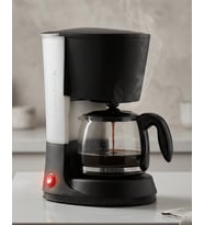 1.2 Litre Filtre Kahve Makinesi Damlama Emniyetli Cam Karaflı