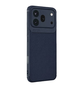 Huawei Honor 600 Pro Auto Focus Karbon Kapak - Lacivert