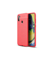 Samsung Galaxy M11 Uyumlu Kılıf Zore Niss Silikon Kapak (Kırmızı)