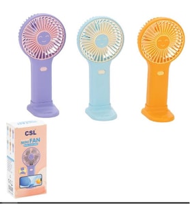 CSL CS-39 Şarjlı Mini Fan Mor