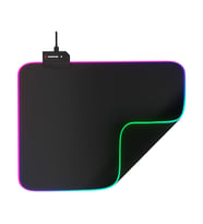 Rampage MP-21 PULSAR M RGB 252x328x3mm RGB Led Gaming MOUSE PAD (Siyah)(1923) - SSSSSS4629-9101