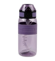 UZSPACE PİPETLİ SİLİKON GÖVDE MATARA TRITAN 4105 440 ML MOR