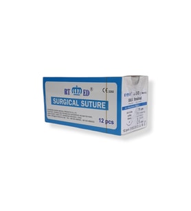 İpek İplik No:3/0 Yukarı Keskin 3/8 20 mm 75 cm