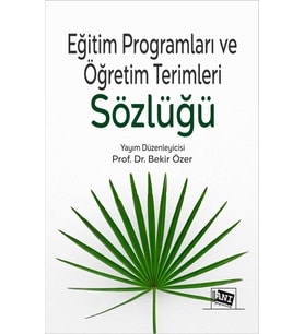 Eğitim Programları ve Öğretim Terimleri Sözlüğü