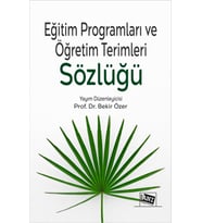 Eğitim Programları ve Öğretim Terimleri Sözlüğü