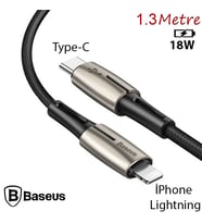 Baseus Waterdrop Type-C To İPhone PD18W Hızlı Şarj Kablosu 1.3M-(5775) - SSSSSS6405-1287