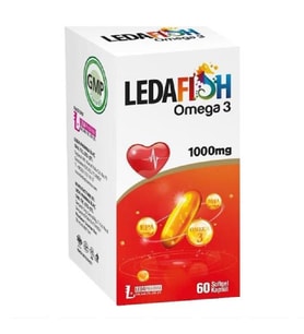 Ledafish Omega-3 1000 mg 60 Softgel