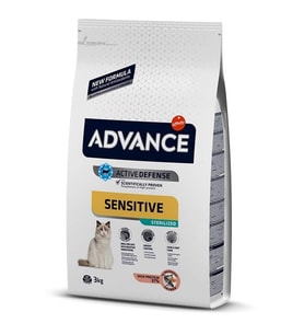 Advance Sterilised Somonlu Kısırlaştırılmış Kedi Maması 3 Kg