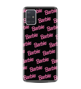 Samsung a71 A72 A73 A7 A9 2018 C7 C9 Kılıf Desenli Silikon Barbie 1404