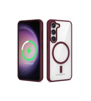 Samsung Galaxy S23 Uyumlu Kılıf M-safe Wireless Şarj Özellikli Silikon Zore Ege Kapak