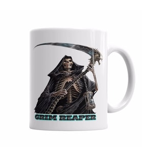 Grim Reaper 2 Kupa Bardak Porselen