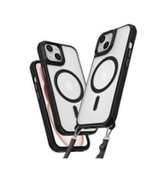 Apple İphone 14 Kılıf Enka Magsafe Silikon Kılıf - Siyah