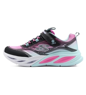 Skechers Cosmic Low Kids Sneaker Lastik Bağcıklı Cırtlı Işıklı Günlük Çocuk Spor Ayakkabı Pembe