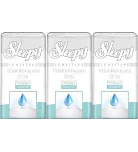 Sleepy Hasta Yatak Koruyucu 60*90CM 30 Adet (3PK*10)