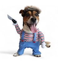 Katil Bebek Chucky Köpek Kostümü S Beden (4-6 kg)