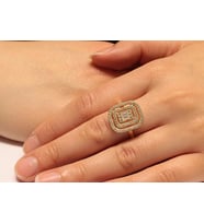 Altın Baget Taş Yüzük 34290