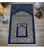Dijital Baskılı, Yıkanabilir, Yumuşak Dokulu Çocuk ve Yetişkin SECCADE 65x115 cm  S-DOT-SN-024