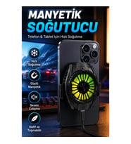 Manyetik Telefon ve Tablet Soğutucu – Hafif Tasarım ve Hızlı Soğutma