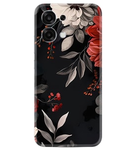 Oppo A6 Pro Kılıf Boutique Baskılı Resimli Non Flowers Pcode -001
