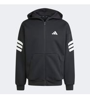 adidas JD4827 M FI 3S FZ Erkek Tracktop (Siyah)