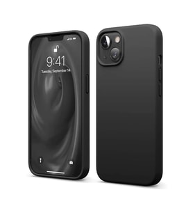 iPhone 14 Kılıf First Silikon - Siyah