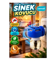 Elektrikli Likit Sinek Kovucu Prizli Döner Başlıklı 60 Gece Etkili