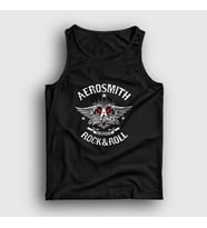 Presmono Unisex Siyah Rock And Roll Aerosmith Atlet 386537tt