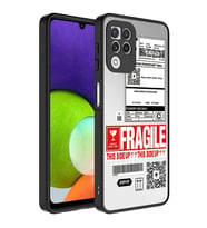 Galaxy A22 4G Kılıf Aynalı Desenli Kamera Korumalı Parlak Zore Mirror Kapak