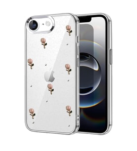 Newface Apple iPhone 16E Fiyonk Desenli Kapak - Desen 6