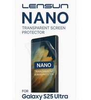 Galaxy Uyumlu S25 Ultra Lensun Nano Şeffaf Ekran Koruyucu
