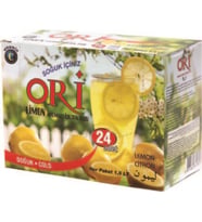 ORİ LİMON AROMALI SOĞUK İÇECEK TOZU 9 GR X 24 PAKET