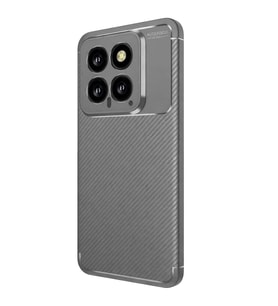 Mi 14t Kılıf Auto Focus Karbon Kapak - Gri