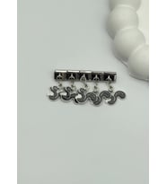 Çelik Silver Sincap Sallantılı Nomi Charm - 25crm18