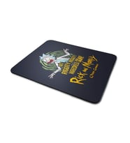 Kişiye Özel Rick and Morty Tasarım Baskılı Mouse Pad