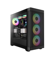 GAMDIAS ATHENA M3, 2000W,  Tempered Glass, Type-C, Mesh Ön Panel, ARGB, ATX, Professional GAMING KASA