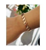XUPING KALPLİ TASARIM BİLEKLİK 18+3CM-ROSE RENK ACR9275