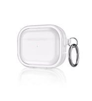 Durukar® Airpods Pro 2 (2.nesil) Shiny Şeffaf Kılıf - Beyaz