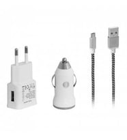 Frısby Fa-7540Mu Androıd Data Kablo+Adaptör+Araç Şarj Kiti