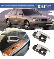Hyundai Elentra İç Kapı Kolu Arka Sağ-Sol KROM 2001-2006