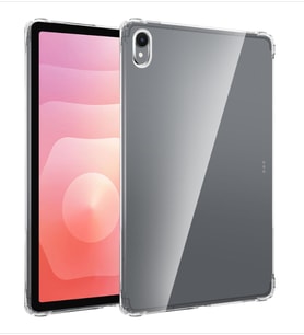 Fuchsia Galaxy Tab S11 ile Uyumlu Süper Silikon Tablet Kılıfı