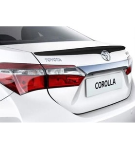 Toyota Corolla Pianoblack Spoyler