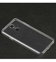 LG Q7 Uyumlu Kılıf Zore Süper Silikon Kapak (Renksiz)