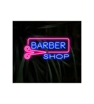 BARBER SHOP Yazılı ve Şekilli Neon Tabela