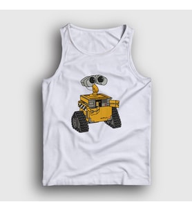 Presmono Unisex Beyaz Cute Wall E Eve Atlet 427243tt (Beyaz)
