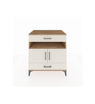 Kronos Şifonyer 2 Raflı 2 Çekmeceli 2 Kapaklı 88x59x96 Çam-Aytaşı