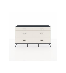 Arges Konsol 6 Çekmeceli  176x30x99 Antrasit-Antrasit/Aytaşı
