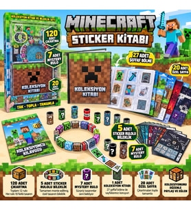 Minecraft Sticker Kitabı