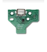 Ps4 V1 Uyumlu Jds 010 011 020 Usb Soket Şarj Giriş Board Ps4 Yedek Parça 2 Adet (Yeşil)